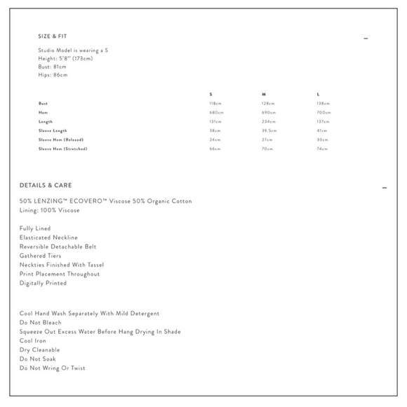 SOLD!!SPELL JUNIPER GOWN SIZE M NWOT - Picture 5 of 7